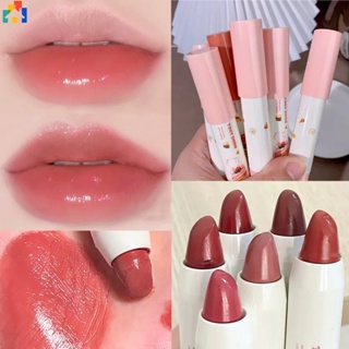 ดินสอเขียนขอบปาก ลิปสติก ลิปกลอส สีนู้ด ติดทนนาน 6 สี สําหรับผู้หญิง