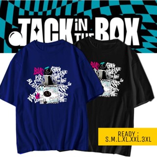 เมย์ a เสื้อยืด พิมพ์ลาย KPop bs jhope Jack in he box สไตล์เกาหลี