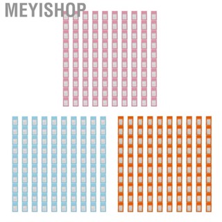 Meyishop Holographic Packaging Bags  OPP Ziplock Self Sealing Strip 100pcs Hanging Hole Colorful Resealable for Electronic Accessory Home Use