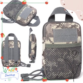 Dealshop กระเป๋าคาดเอว ผ้าไนล่อน มีซิป อุปกรณ์เสริม EDC Molle
