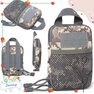 Dealshop กระเป๋าคาดเอว ผ้าไนล่อน มีซิป อุปกรณ์เสริม EDC Molle