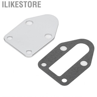 Ilikestore Fuel Pump Block Off   Stainless Steel Easy To Install Mounting Gasket for V8 Engines From 55‑ 00 Car Modification