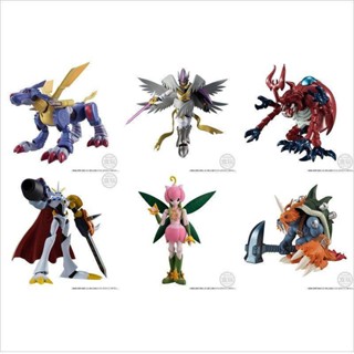 พร้อมส่ง Bandai กล่องเหล็กใส่ไข่ รูปการ์ตูนสัตว์ประหลาด หมาป่า Digimon 23 Omega
