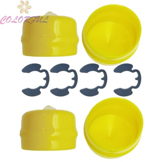 【COLORFUL】Axle Cap 4 Snap Ring Kit For John For Deere 102 Garden Replacement Tool