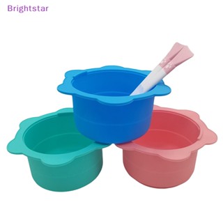 Brightstar ชามซิลิโคน สําหรับใส่ขี้ผึ้ง ขี้ผึ้ง