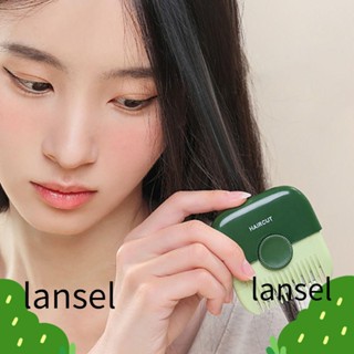 Lansel 2 in 1 ใบมีดตัดผมหน้าม้า ปรับได้ แบบพกพา แบบเปลี่ยน 1 ชิ้น