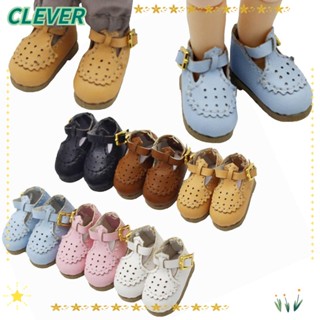 Clever รองเท้าตุ๊กตา สเกล 1/12 รูปตัว T เปลี่ยนสีได้ หลากสี อุปกรณ์เสริม แบบเปลี่ยน 1 คู่