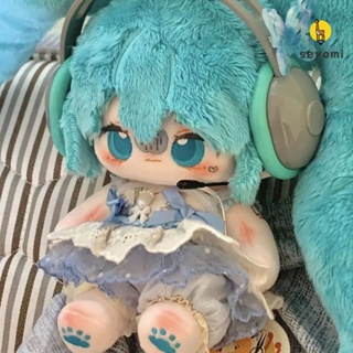 ตุ๊กตาอนิเมะ Hatsune Miku น่ารักมาก ขนาด 20 ซม. เปลี่ยนเสื้อผ้าได้ ของขวัญ สําหรับเก็บสะสม