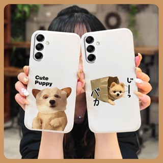 soft shell Lens package Phone Case For Samsung Galaxy M14 5G/SM-M146B Solid color phone case Camera all inclusive Cartoon