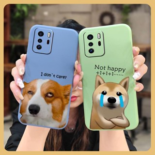 phone case protective case Phone Case For Redmi Note10 Pro 5G/Poco X3 GT Cartoon Skin feel silicone Liquid silicone shell