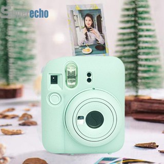 ปลอกซิลิโคนป้องกันกล้อง กันฝุ่น สีพื้น สําหรับ Instax Mini 12 [superecho.th]