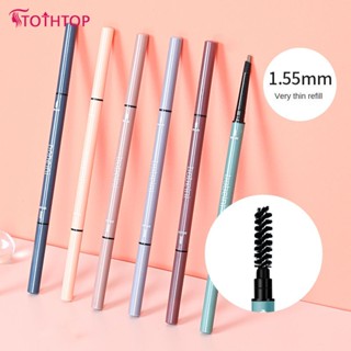 Bobeini Double Head Small Triangle Brow Pencil กันน้ำ ทนทาน เกลี่ยง่าย เกลี่ยง่าย [TOP]