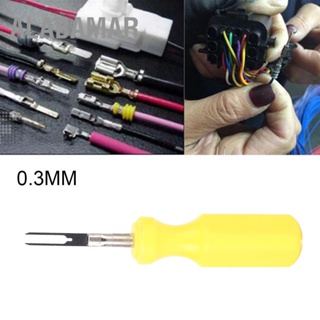 ALABAMAR 0.3mm Universal Car Cable Terminal Line สายไฟขั้วต่อ Pin Extractor เครื่องมือกำจัด