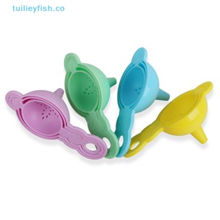 Tuilieyfish 3 in 1 กรวยกรองน้ํามัน เครื่องเทศ ไวน์ พลาสติก อุปกรณ์เสริม สําหรับห้องครัว