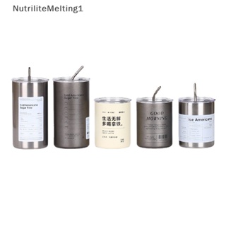 [NutriliteMelting1] แก้วมักสุญญากาศสเตนเลส 304 แบบพกพา 320 มล. 600 มล. 1 ชิ้น [TH]