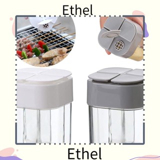 Ethel1 ชุดกล่องใส่เครื่องเทศ เครื่องเทศ เกลือ สําหรับตั้งแคมป์ กลางแจ้ง 1 2 ชิ้น