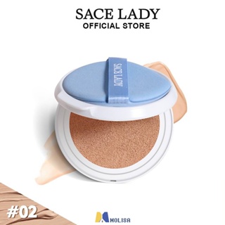 Sace Lady Oil-control Compact Powder Waterproof Matte Face Powder MOLISA