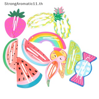 Strongaromatic กิ๊บติดผม ลายการ์ตูน สําหรับเด็ก 2 ชิ้น ต่อชุด