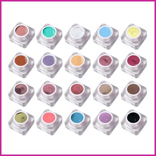 ชุดเจลเพ้นท์เล็บเจล 20 สี สําหรับตกแต่งเล็บ