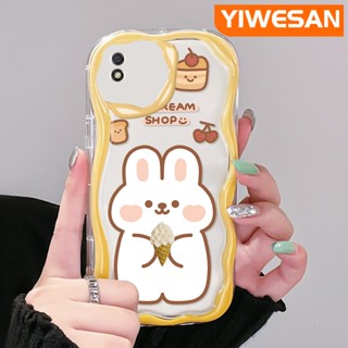 เคสโทรศัพท์มือถือใส แบบนิ่ม ลายการ์ตูนกระต่าย กันกระแทก สําหรับ Xiaomi Redmi 9C NFC Redmi 9A 9i A1 A2 POCO C31