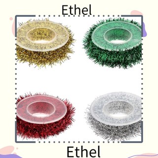 Ethel1 ริบบิ้นหวายแขวนตกแต่งต้นคริสต์มาส DIY