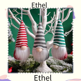 Ethel1 เครื่องประดับตกแต่งต้นคริสต์มาส รูปคนแก่ 3 ชิ้น