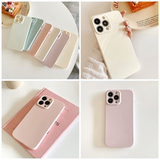 เคสโทรศัพท์มือถือ ป้องกันตก รวมทุกอย่าง สีพื้น แบบเรียบง่าย สําหรับ Iphone11 12 13 14