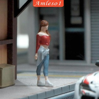 [Amleso1] ฟิกเกอร์จิตรกร 1/64 สําหรับสถาปัตยกรรม Diorama