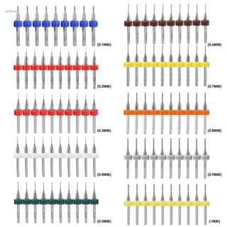 ดอกสว่านคาร์ไบด์ อลูมิเนียม PCB สําหรับงานไม้ 10 ชิ้น