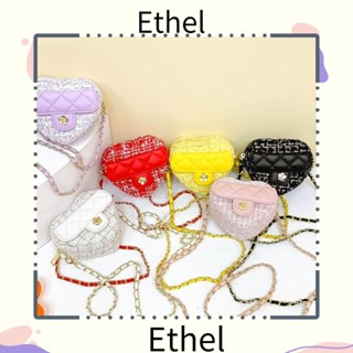 Ethel1 1 ชิ้น กระเป๋าถือ เด็กผู้หญิง โซ่ น่ารัก กระเป๋าใส่เหรียญ