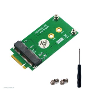 【seve*】อะแดปเตอร์ Mini PCIE เป็น Wifi สําหรับเดสก์ท็อป หรือแล็ปท็อป พร้อมช่องใส่ซิมการ์ด Mini PCIE เป็นอะแดปเตอร์ พร้อมสกรูไขควง