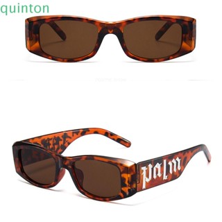 Quinton แว่นตากันแดด UV400 ลายเสือดาว ขนาดใหญ่ สีแคนดี้ สไตล์เกาหลี สําหรับผู้หญิง