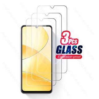 3PCS Full Cover Tempered Glass For Realme C51 4G 2023 Protective Glass Realmi C51 C 51 51C RealmeC51 4G Screen Protector Film HD