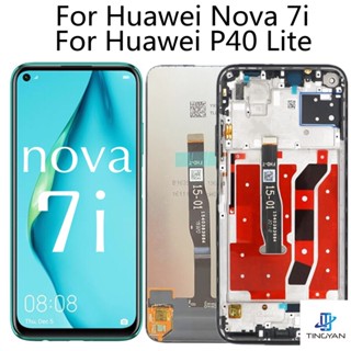 6.4&amp;quot; อะไหล่หน้าจอสัมผัส LCD แบบเปลี่ยน สําหรับ Huawei Nova 7i Nova7i P40 Lite