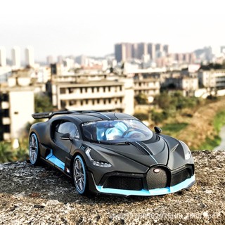 โมเดลรถยนต์จําลอง 1: 24 Bugatti divo KY2I ของเล่นสําหรับเด็ก