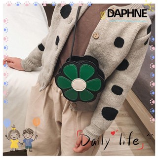 Daphne กระเป๋าถือแฟชั่น ลายดอกทานตะวันน่ารัก สําหรับเด็ก