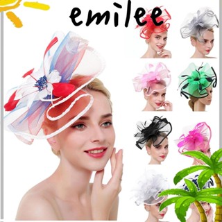 Emilee หมวกตาข่าย อุปกรณ์เสริม สําหรับเจ้าสาว