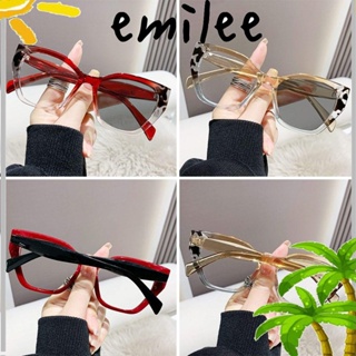 Emilee แว่นตา ทรงสี่เหลี่ยม ป้องกันแสงสีฟ้า ใส่สบาย น้ําหนักเบา สําหรับคอมพิวเตอร์ PC สํานักงาน