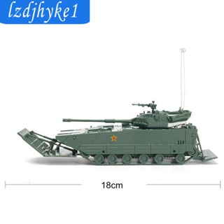 [Lzdjhyke1] โมเดลรถถัง ขนาดเล็ก สเกล 1/72 ของเล่นเสริมการเรียนรู้ สําหรับเด็ก และผู้ใหญ่