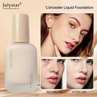 JULYSTAR Fast Delivery Joco Concealer Foundation Cream Matte Texture Oil Control Long Lasting Moisturizing Waterproof Bb Cream