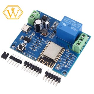 โมดูลรีเลย์ควบคุม WIFI DC 5V 8V-80V ESP8266 ESP-12F สําหรับแอพ IOT Smart Home