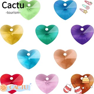 Cactu ชาร์มหัวใจรัก หลากสี สําหรับทําเครื่องประดับ แฮนด์เมด DIY