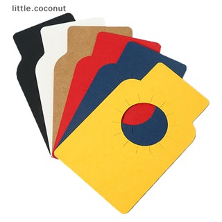 [little.coconut] ป้ายแท็กเปล่า แบบสองด้าน สําหรับวางขวดไวน์ 10 ชิ้น