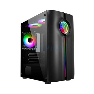 mATX CASE (NP) TSUNAMI UNLIMITED DEEPSPACE M211-A 1264*3 (BLACK)