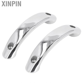 Xinpin 2Pcs Boat Grab Bar Handle Marine Hand Rail 165mm 316 Stainless Steel for Yacht Ship