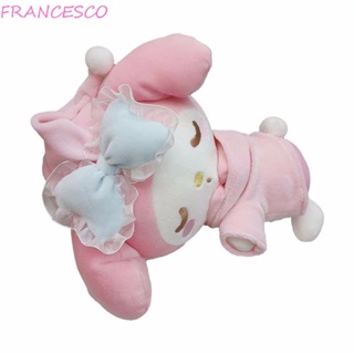 Francesco ตุ๊กตานุ่ม รูปการ์ตูนมายเมโลดี้ Kuromi My Melody Pompom Purin ของเล่น ของขวัญ สําหรับเด็ก