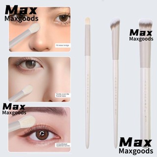 Maxg แปรงคอนซีลเลอร์, แปรงแต่งหน้า ขนแปรงไฟเบอร์เทียม ไร้รอยต่อ, เครื่องมือความงามสังเคราะห์ อายแชโดว์ เครื่องมือความงามของผู้หญิง