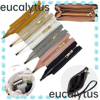 Eucalytus1 ซิปโลหะ หนัง PU อุปกรณ์เสริม สําหรับเย็บผ้า รองเท้า