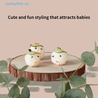 Tuilieyfish แม่พิมพ์ข้าวปั้น ซูชิ ข้าวปั้น ข้าวปั้น เบนโตะ ข้าวปั้น ทรงกลม สร้างสรรค์ DIY