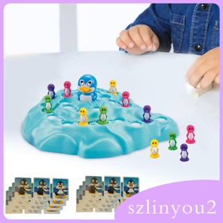 [szlinyou2] เกมปริศนา เกมแข่งขัน เพนกวิน แข่งขัน กับเกมกระดาน เกมแข่งขัน สําหรับครอบครัว โต๊ะเกม รวมตัวกัน